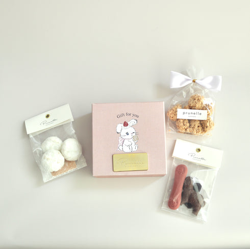NAPPYコラボ うさぎ ギフト BOX(焼菓子&チョコレートの詰め合わせ)