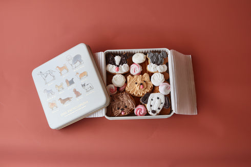 わんわんわんクッキー缶