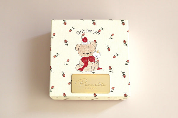 NAPPYコラボ テディベア ギフト BOX(焼菓子&チョコレートの詰め合わせ)
