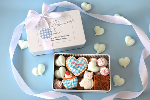 ホワイトデーのプレミアムクッキー缶