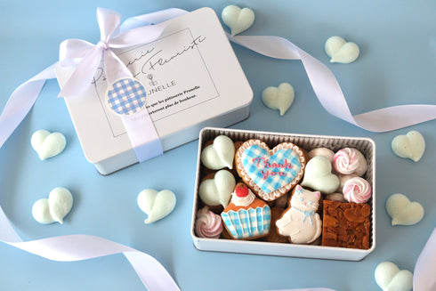 ホワイトデーのプレミアムクッキー缶