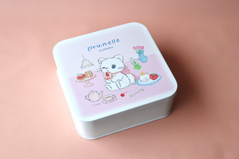 プリュねこクッキー缶