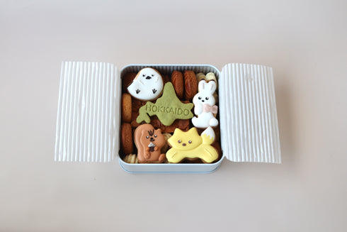 北海道のかわいい動物缶