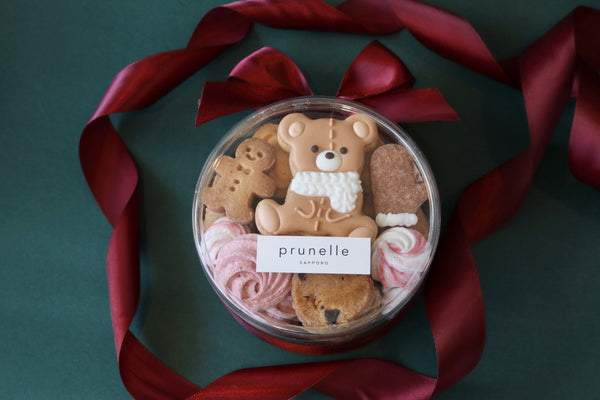 ChristmasのミニBOX テディベア