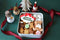 テディベアのChristmasプレミアムクッキー缶