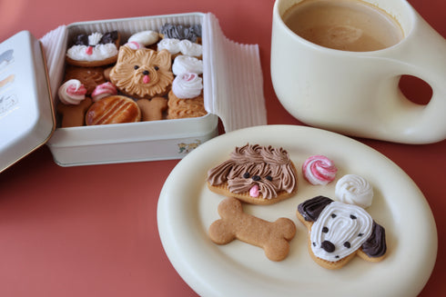 わんわんわんクッキー缶