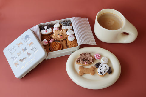 わんわんわんクッキー缶