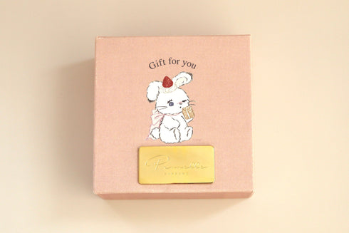 NAPPYコラボ うさぎ ギフト BOX(焼菓子&チョコレートの詰め合わせ)