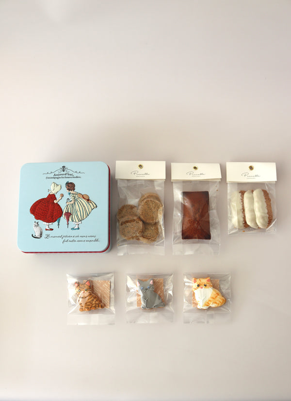 ガールズキャット缶ギフト