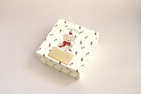NAPPYコラボ テディベア ギフト BOX(焼菓子&チョコレートの詰め合わせ)