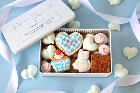 ホワイトデーのプレミアムクッキー缶