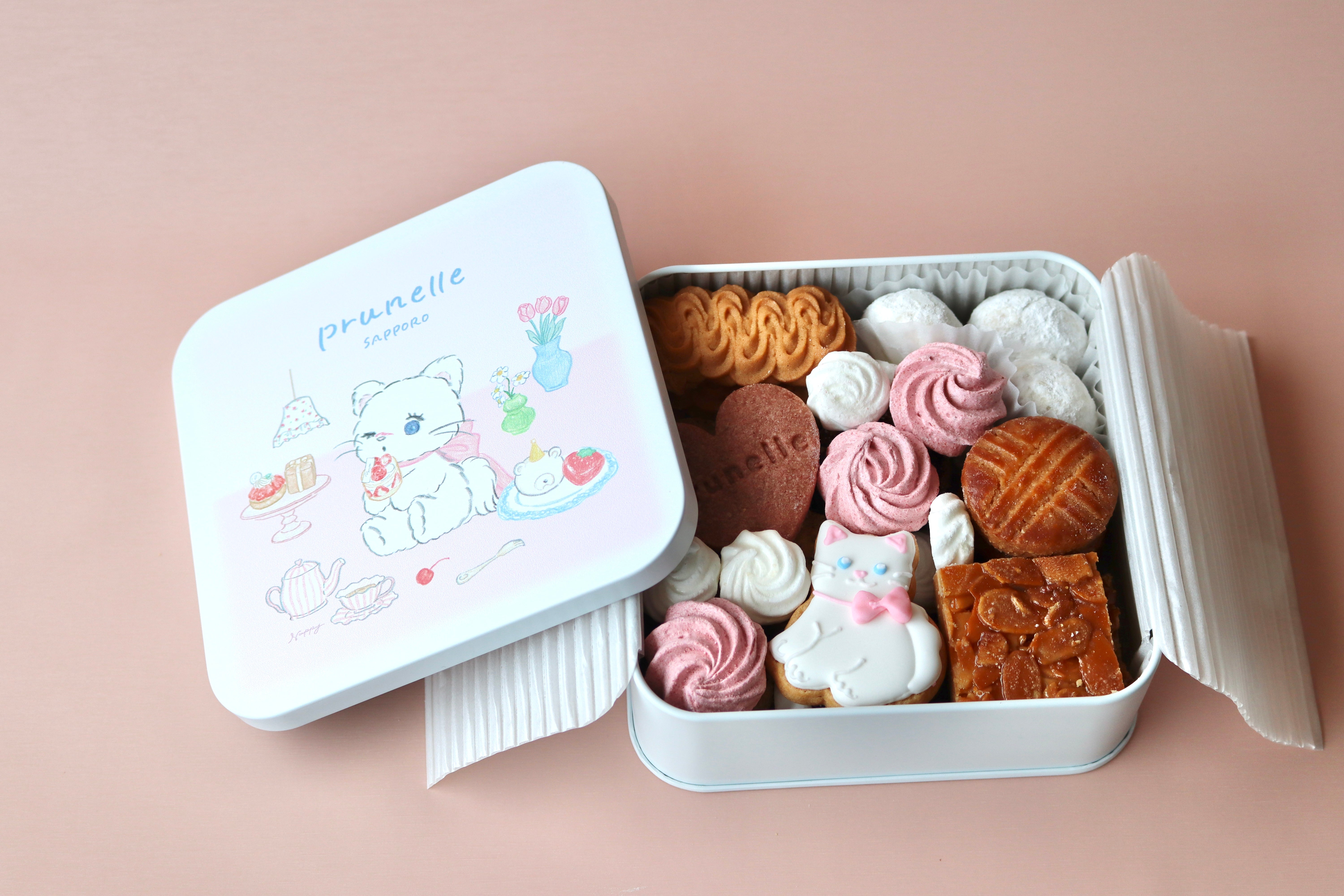 プリュねこクッキー缶 – prunelle/プリュネル - オンラインショップ